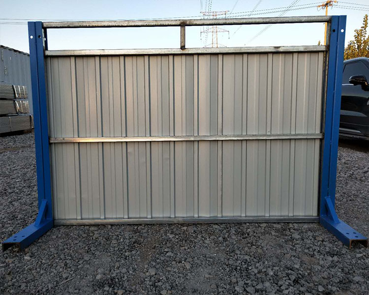 彩钢围挡板租赁如何节省施工成本