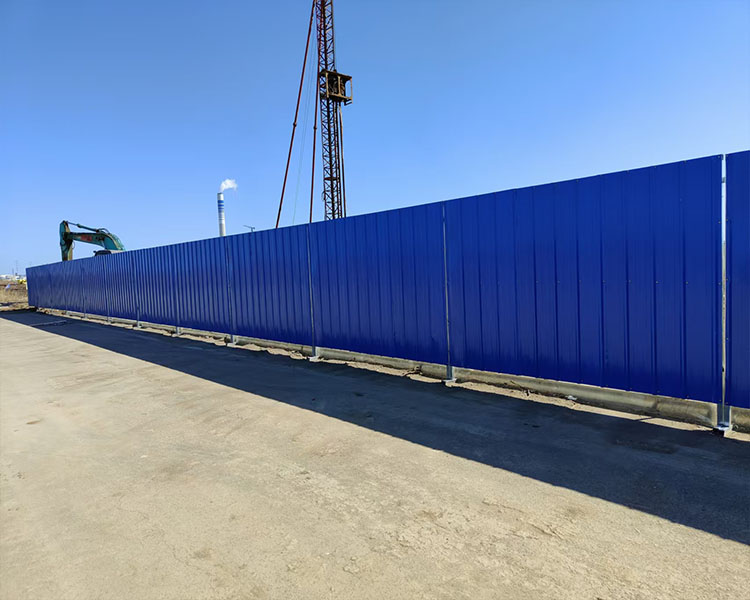 工程围挡板案例