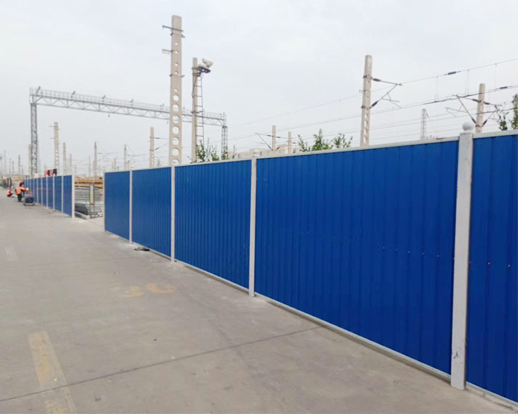 工程围挡板案例